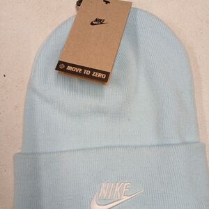 Nike Light Blue Cuffed Beanie